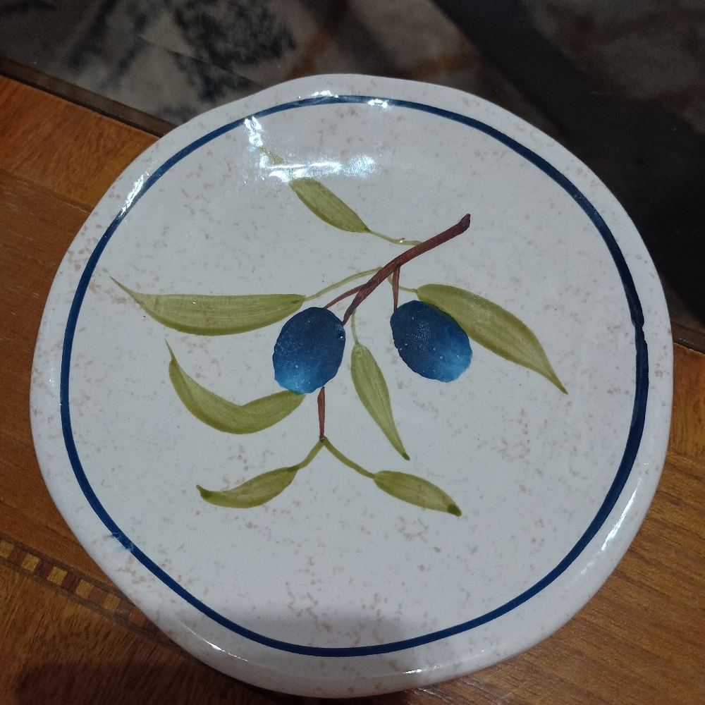 Vintage rare Olive Branch vinegar/oil set